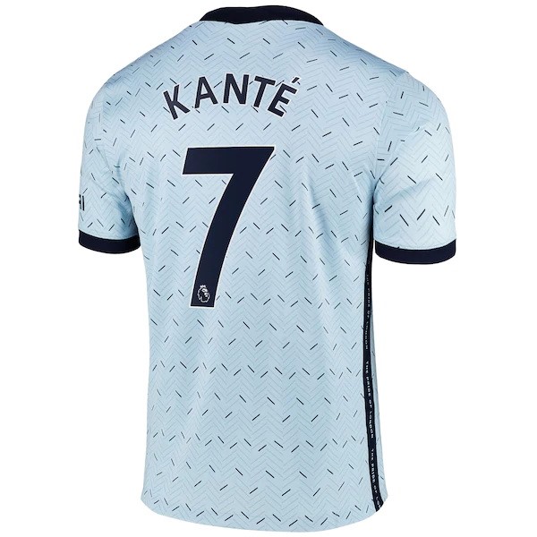 Camiseta Chelsea NO.7 Kante Segunda Equipación 2020-2021 Azul